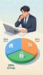 50/30/20 budget framework for debt elimination