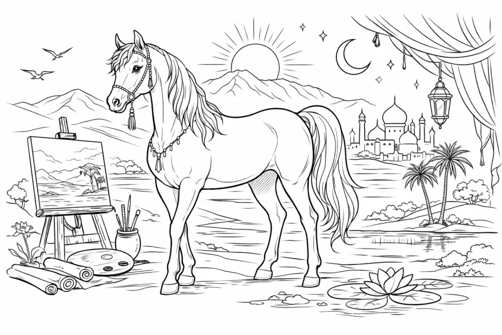 Arabian horse breed heritage and equestrian history