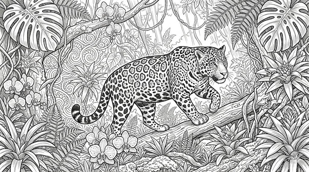 Essential tools for nature drawing and coloring