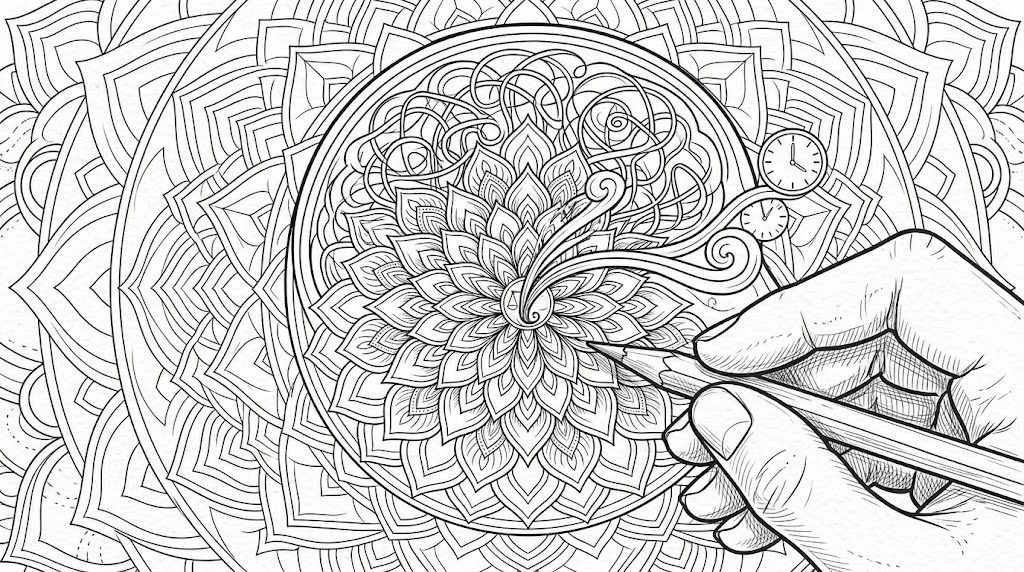 Quality coloring pencils and markers for wellness practice