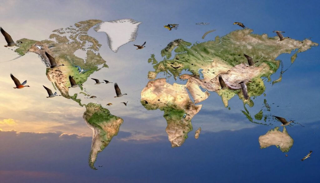 bird migration routes