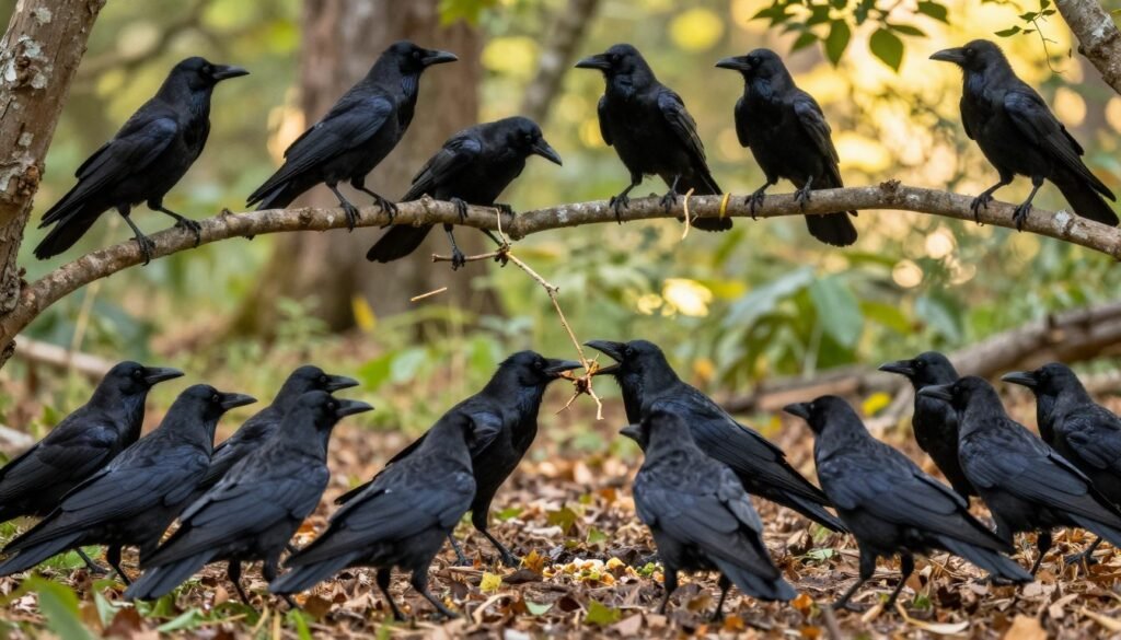 crow social behavior crow social behavior