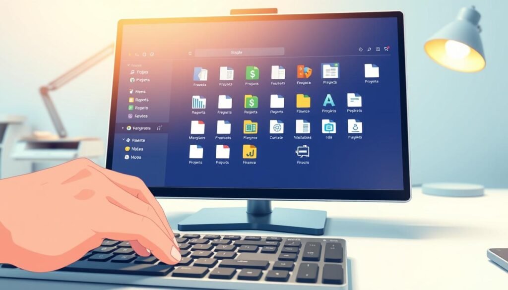 logical folder structure