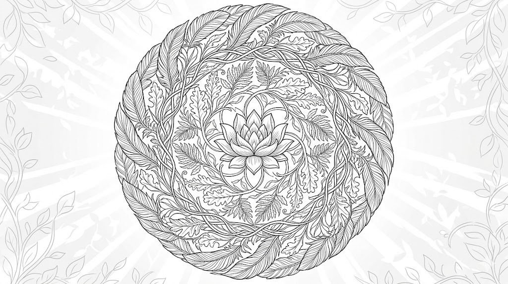 mandala for stress and coloring meditation techniques