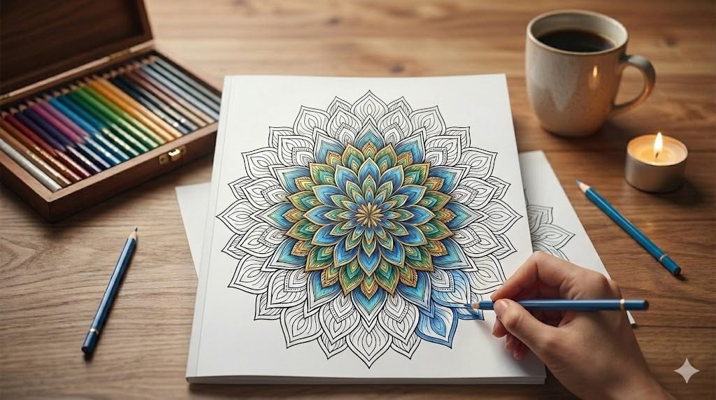 Mandala Coloring: Path to Meditation and Relaxation
